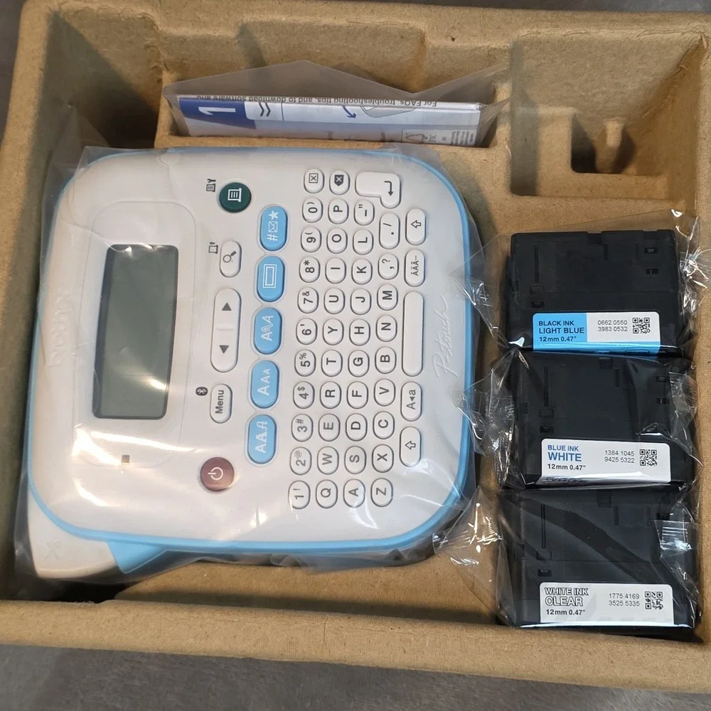brother p-touch label maker N25BTV3 New OPEN BOX